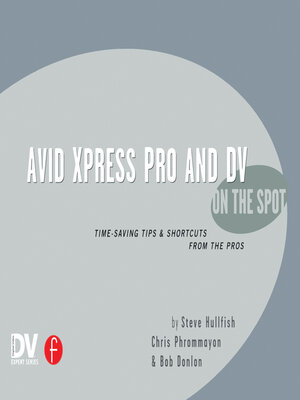 cover image of Avid Xpress Pro and DV On the Spot